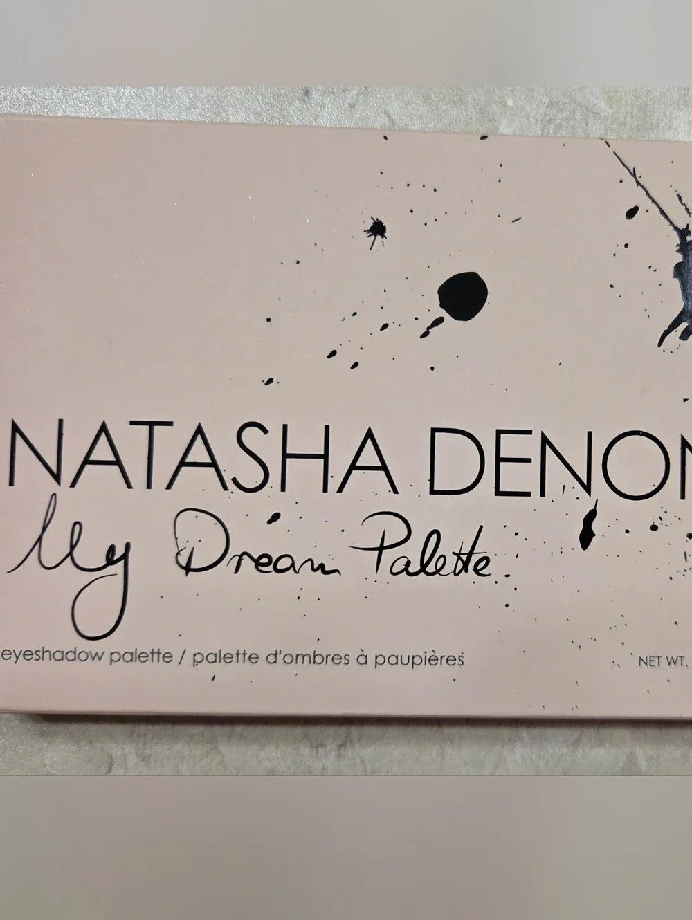 Natasha Denona Pink and Black Eyeshadow Palette